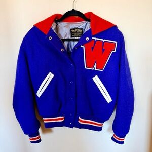 Vintage letterman varsity jacket S/M